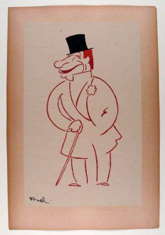 James T. Powers, from Stage Folk: a Book of Caricatures [call#: Nc1429/.f7/l5]