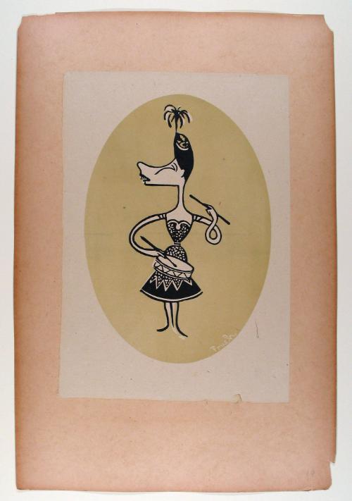 Fritzi Scheff, from Stage Folk: a Book of Caricatures [call#: Nc1429/.f7/l5]