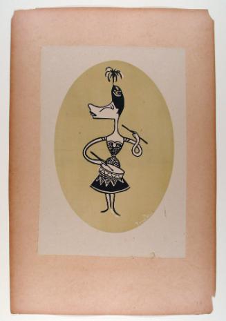 Fritzi Scheff, from Stage Folk: a Book of Caricatures [call#: Nc1429/.f7/l5]