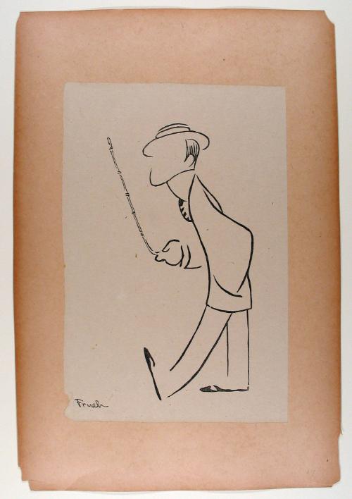 George M. Cohan, from Stage Folk: a Book of Caricatures [call#: Nc1429/.f7/l5]
