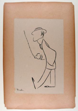 George M. Cohan, from Stage Folk: a Book of Caricatures [call#: Nc1429/.f7/l5]