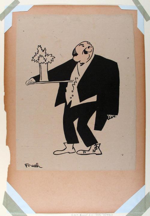 Leon Errol, from Stage Folk: a Book of Caricatures [call#: Nc1429/.f7/l5]