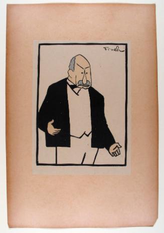 Barney Bernard, from Stage Folk: a Book of Caricatures [call#: Nc1429/.f7/l5]