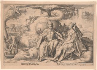 Dispute of Jupiter and Juno, No. 6 from Metamorphoses