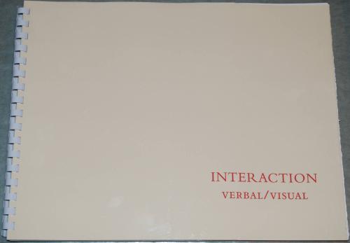 Interaction: Verbal/Visual