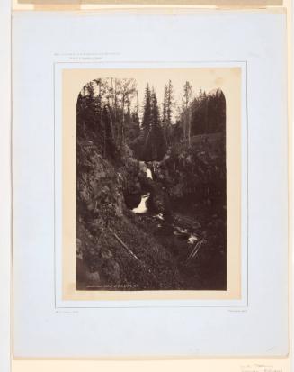 Arched Falls, Foot of Mt. Blackmore, Montana