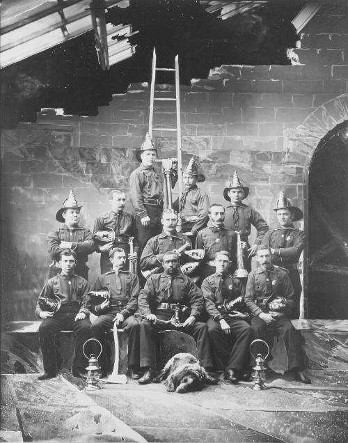 Fire Company Group Portrait