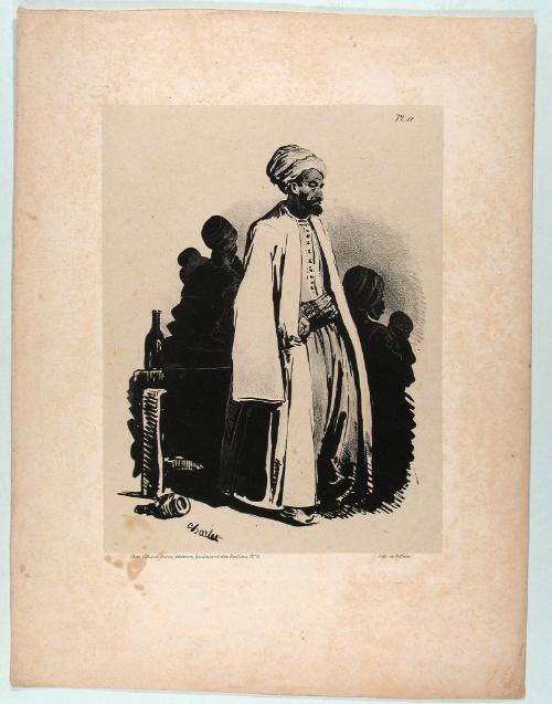 Standing Oriental Man