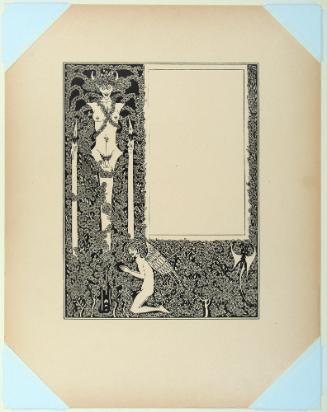 Title Page, from Aubrey Beardsley's Illustrations to Salome [call#: Nc1115/.b32/19- -]