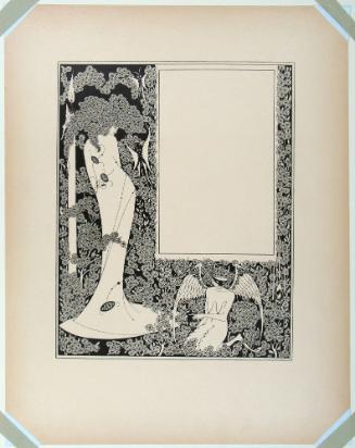 List of Illustrations, from Aubrey Beardsley's Illustrations to Salome [call#: Nc1115/.b32/19- -]