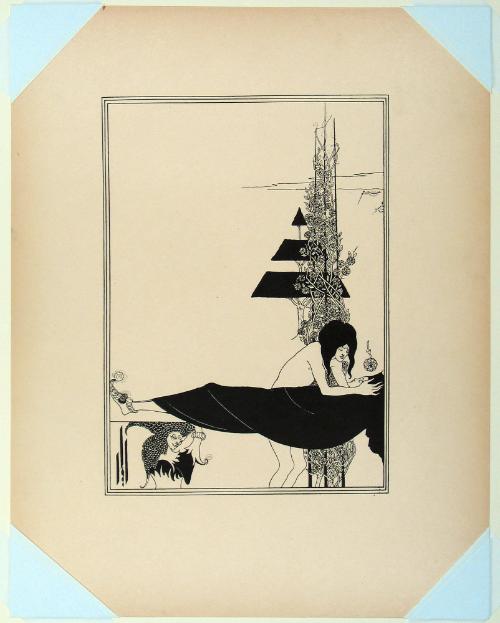 A Platonic Lament, from Aubrey Beardsley's Illustrations to Salome [call#: Nc1115/.b32/19- -]