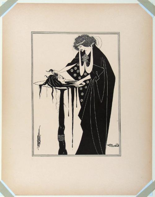 The Dancer's Reward, from Aubrey Beardsley's Illustrations to Salome [call#: Nc1115/.b32/19- -]