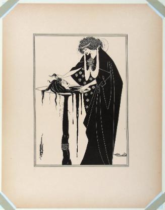 The Dancer's Reward, from Aubrey Beardsley's Illustrations to Salome [call#: Nc1115/.b32/19- -]