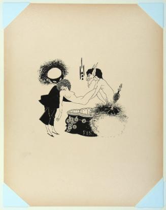 Tailpiece, from Aubrey Beardsley's Illustrations to Salome [call#: Nc1115/.b32/19- -]