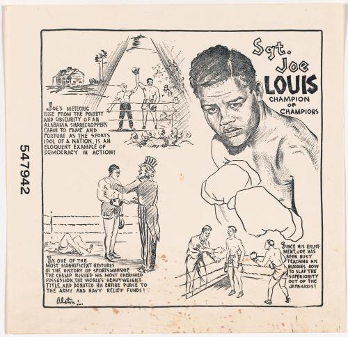 Untitled (Sgt. Joe Louis, Champion of Champions)