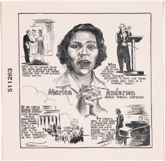 Untitled (Marian Anderson, World Famous Contralto)