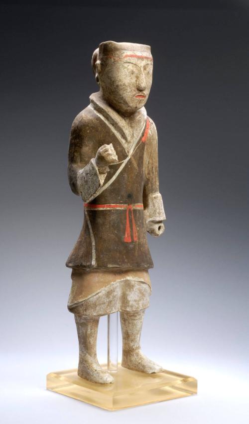 Large Tomb Figure of a Soldier