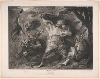 King Lear: Act III, Scene 4 from The Shakespeare Gallery