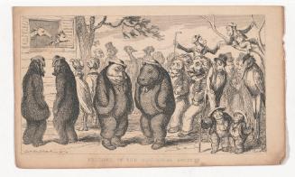 Fellows of the Zoological Society, from The Comic Almanack