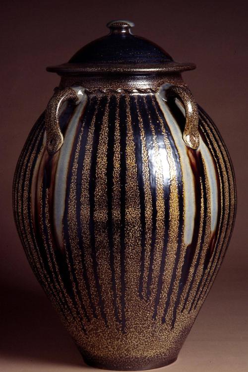 Danny Boy (four-handled Lidded Jar)