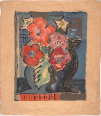 Untitled (Red Flowers)