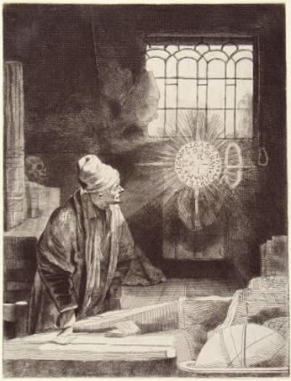 A Scholar in His Study ("Faust")