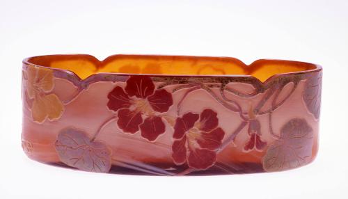 Bowl with Nasturtiums