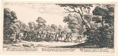 Capture of the Bandits from the series The Miseries of War