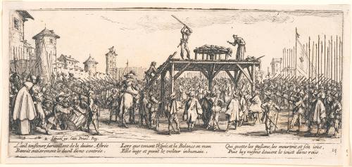 Punishment: Breaking a Man on the Wheel from the series The Miseries of War